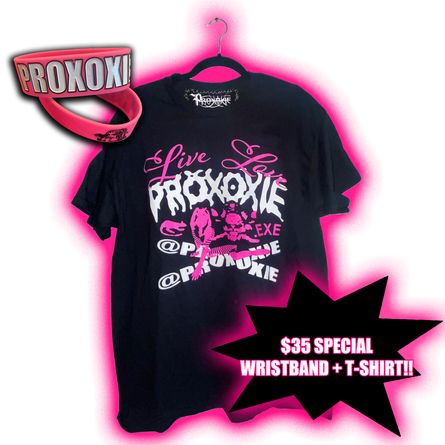 SOLD OUT - $35 Special!!! (Wristband + T-Shirt)